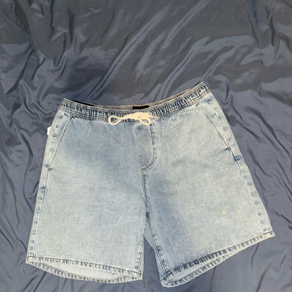 RSQ Blue Jean Shorts Classic Casual Style